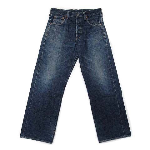 リーバイス Levi's 702-XX BIGE デニムパンツ ジーンズ 赤耳 革パッチ W32 日本製 90s 140周年 ヴィンテージ