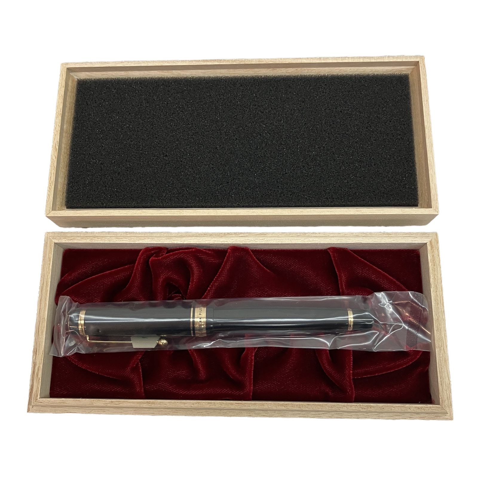 PILOT FKV-5MR-B-M 万年筆 漆仕上げ 中字 ブラック パイロット 未使用 C11198038