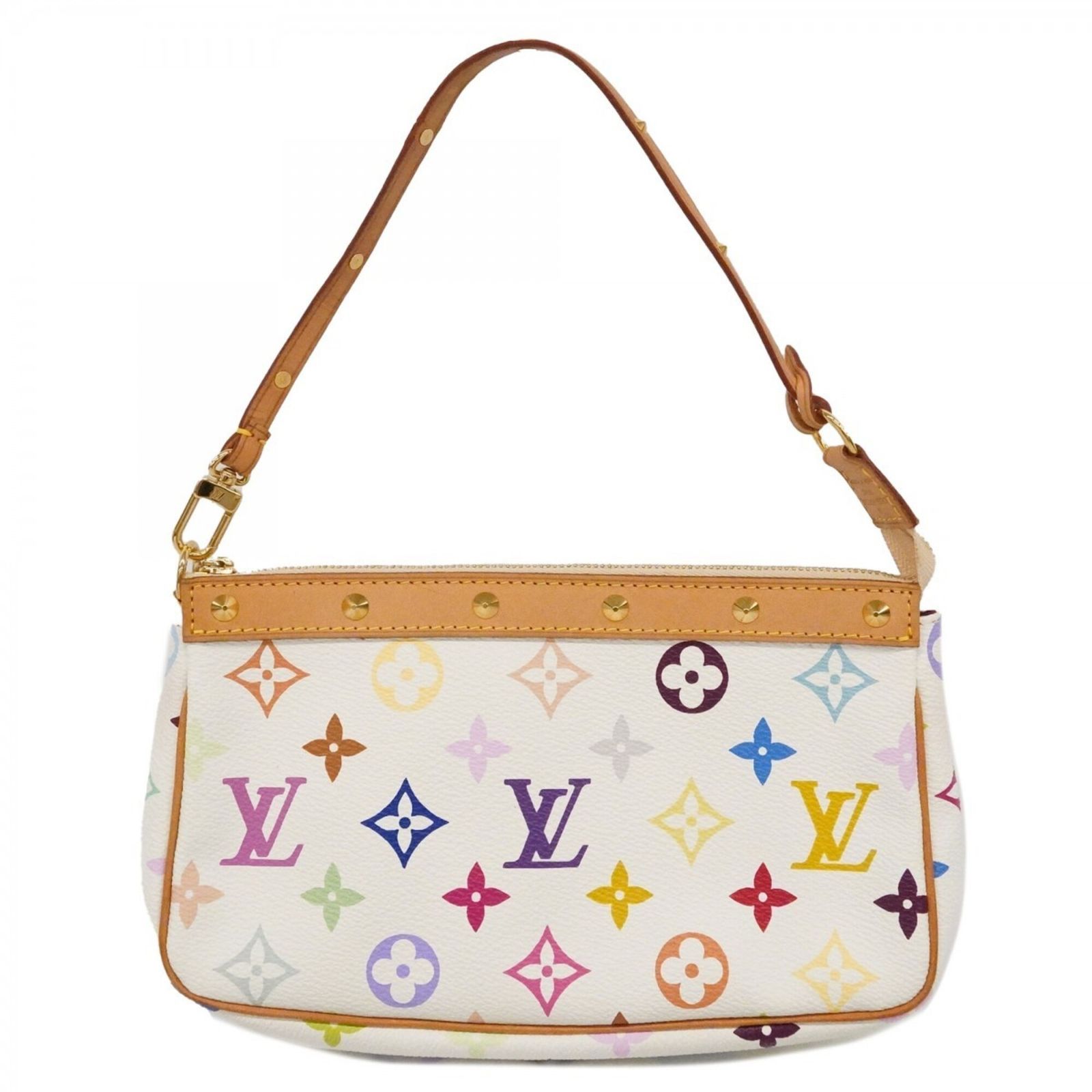 ルイ・ヴィトン(Louis Vuitton) ルイ・ヴィトン バッグ・ポーチ モノグラム・マルチカラー ポシェットアクセソワール M92649 ブロンレディース