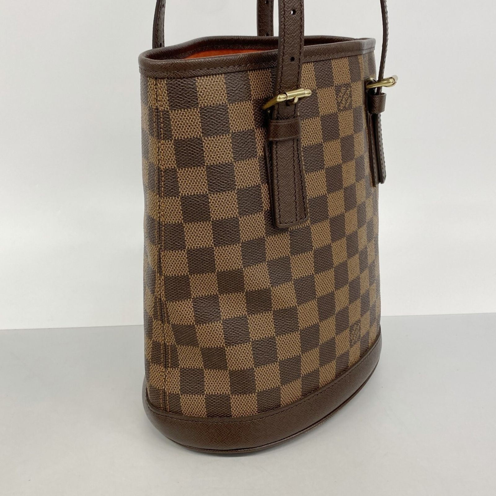 1円 LOUISVUITTON ルイヴィトン N42240 ダミエ マレ バケット トート 
