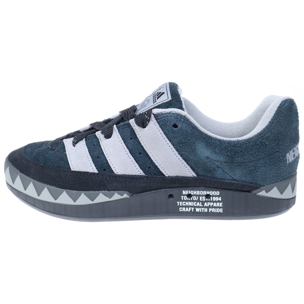 adidas (アディダス) 22AW×NEIGHBORHOOD ADIMATIC NBHD ネイバーフッド アディマティック ローカットスニーカー US11.5/29.5cm ブラック/グレー HP6770