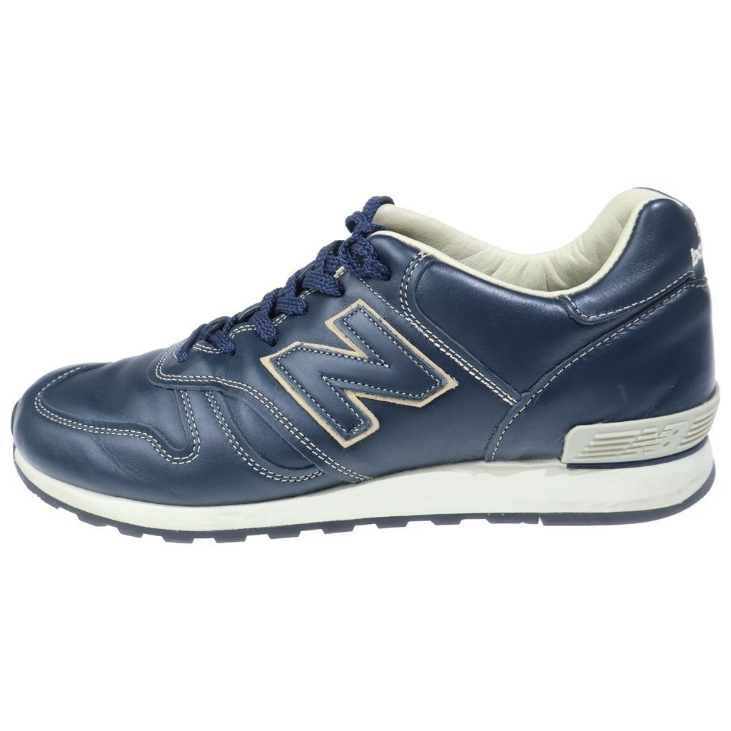 New Balance (ニューバランス) M670NVY レザーローカットスニーカー ネイビー US11/29cm