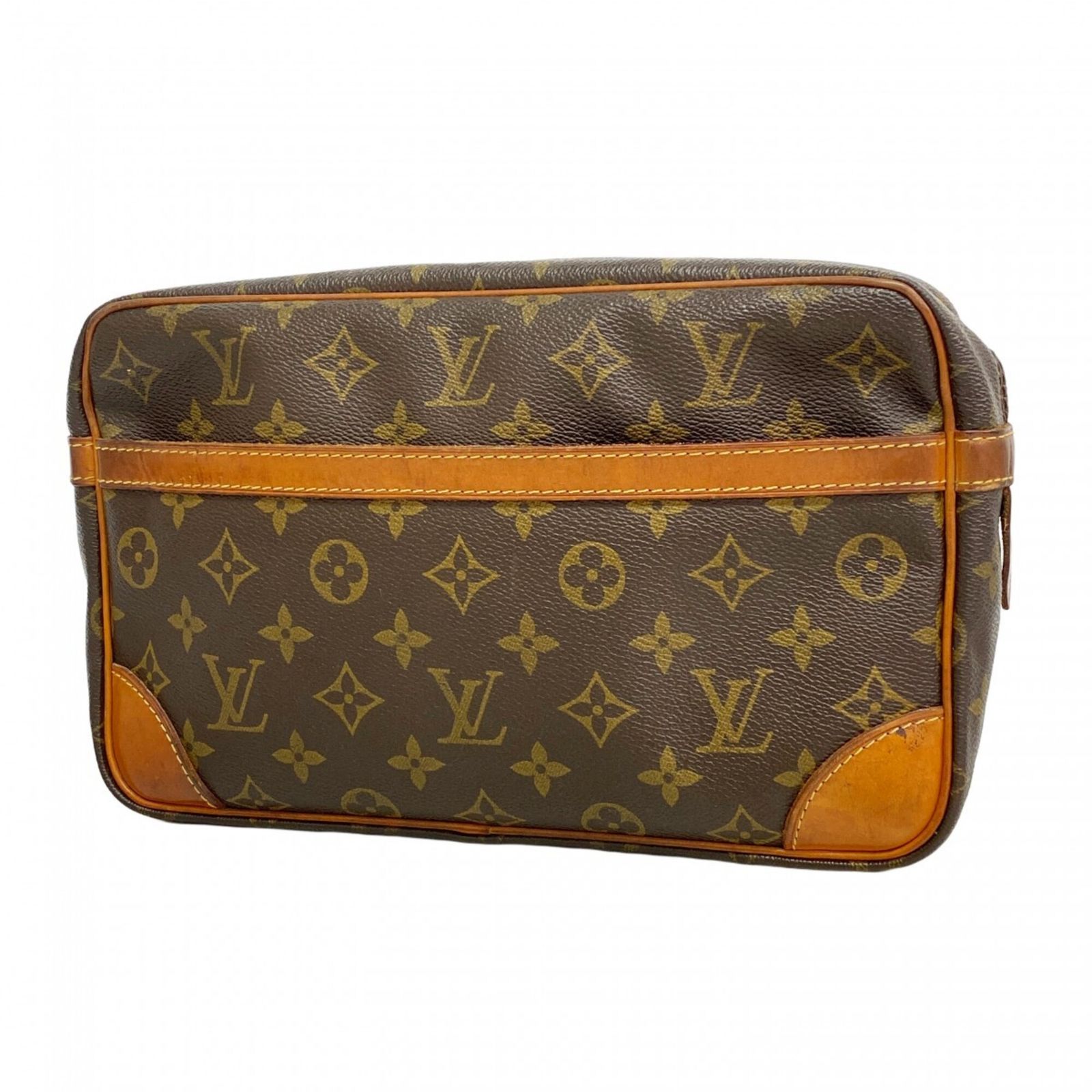 ルイ・ヴィトン(Louis Vuitton) ルイ・ヴィトン クラッチバッグ モノグラム コンピエーニュ28 M51845 ブラウンメンズ