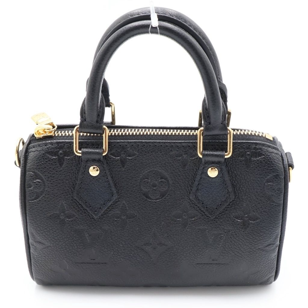 LOUIS VUITTON (ルイヴィトン) モノグラムアンプラント ナノスピーディ 2wayハンドバッグ ショルダーバッグ RFID M82450ショルダーバッグ