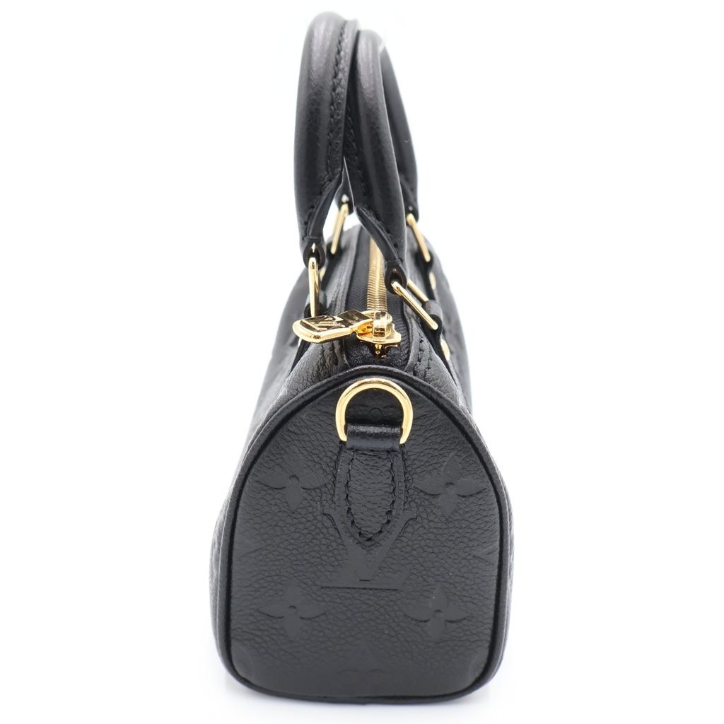 LOUIS VUITTON (ルイヴィトン) モノグラムアンプラント ナノスピーディ 2wayハンドバッグ ショルダーバッグ RFID M82450