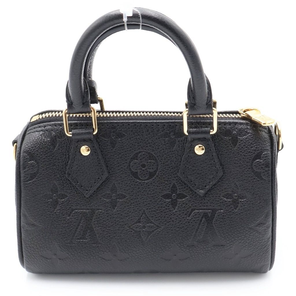 LOUIS VUITTON (ルイヴィトン) モノグラムアンプラント ナノスピーディ 2wayハンドバッグ ショルダーバッグ RFID M82450