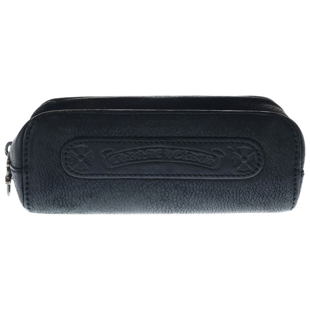 CHROME HEARTS (クロムハーツ) EYEWEAR CASE 1 アイウェアケース ダガージップレザー眼鏡ケース