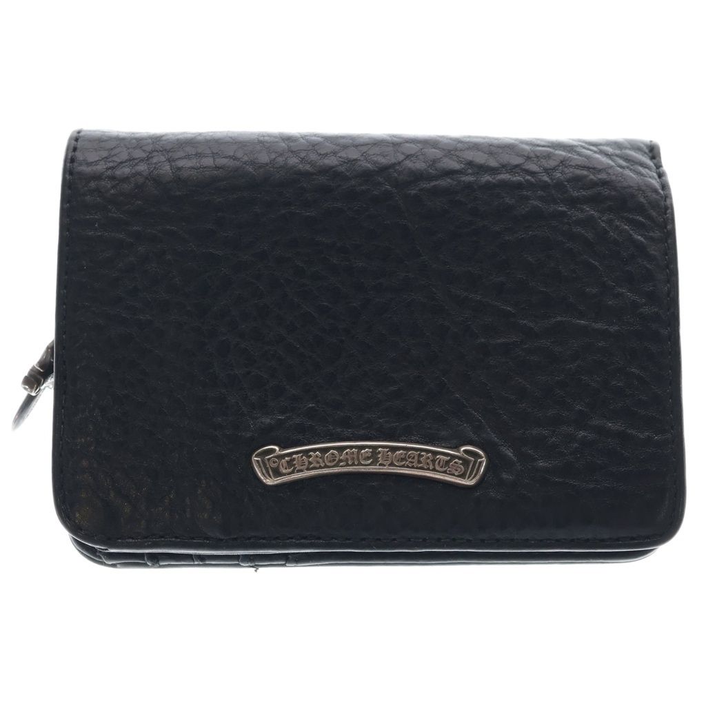 CHROME HEARTS (クロムハーツ) JOEY ジョーイ レザーウォレット 財布 ブラック