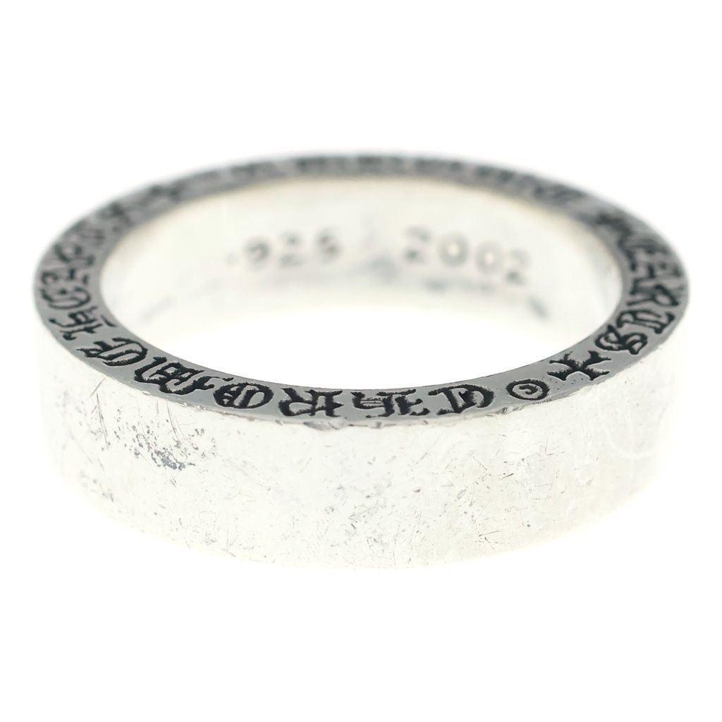 CHROME HEARTS (クロムハーツ) 6mm SPACER PLN 6mmスペーサーリング プレーン シルバー BCA334