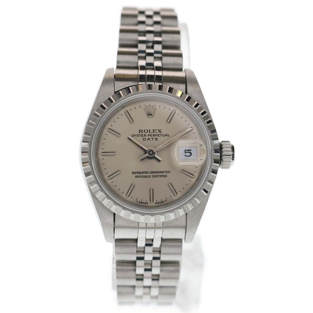 ROLEX (ロレックス) 69240 オイスターパーペチュアル デイト シルバー文字盤 SSAT ステンレス 自動巻き S番 1993年製造