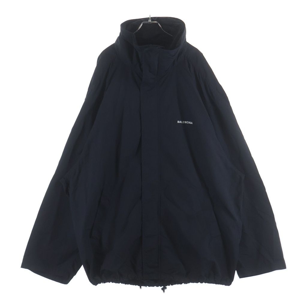 BALENCIAGA (バレンシアガ) Oversized Nylon Jacket オーバーサイズナイロンジャケット ブラック TG011 623794