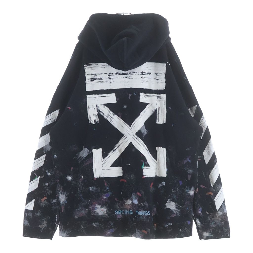 OFF-WHITE (オフホワイト) 17AW DIAG GALAXY OVER HOODIE ダイアグ 