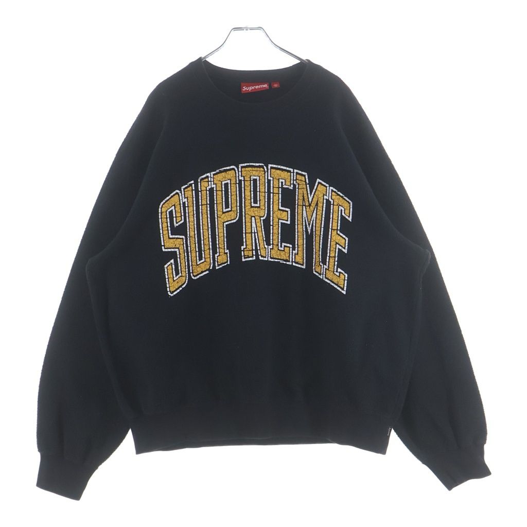 SUPREME (シュプリーム) 23AW Inside Out Crewneck インサイド アウト クルーネックスウェットトレーナー ブラック