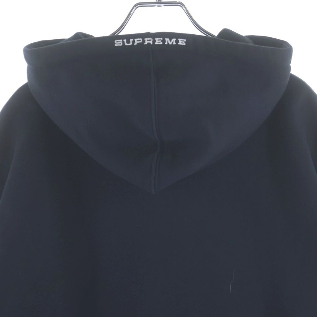 SUPREME (シュプリーム) 21SS ×NIKE Half Zip Hooded Sweatshirt SUPREME ブラック ハーフジップ スウェットパーカー