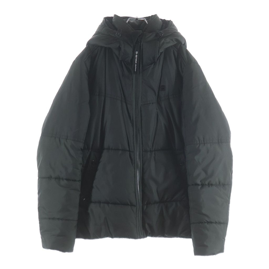 G-STAR RAW (ジースターロウ) Quilted Hooded Puffer Jacket キルテッド フーデッドパファージャケット カーキ D17452
