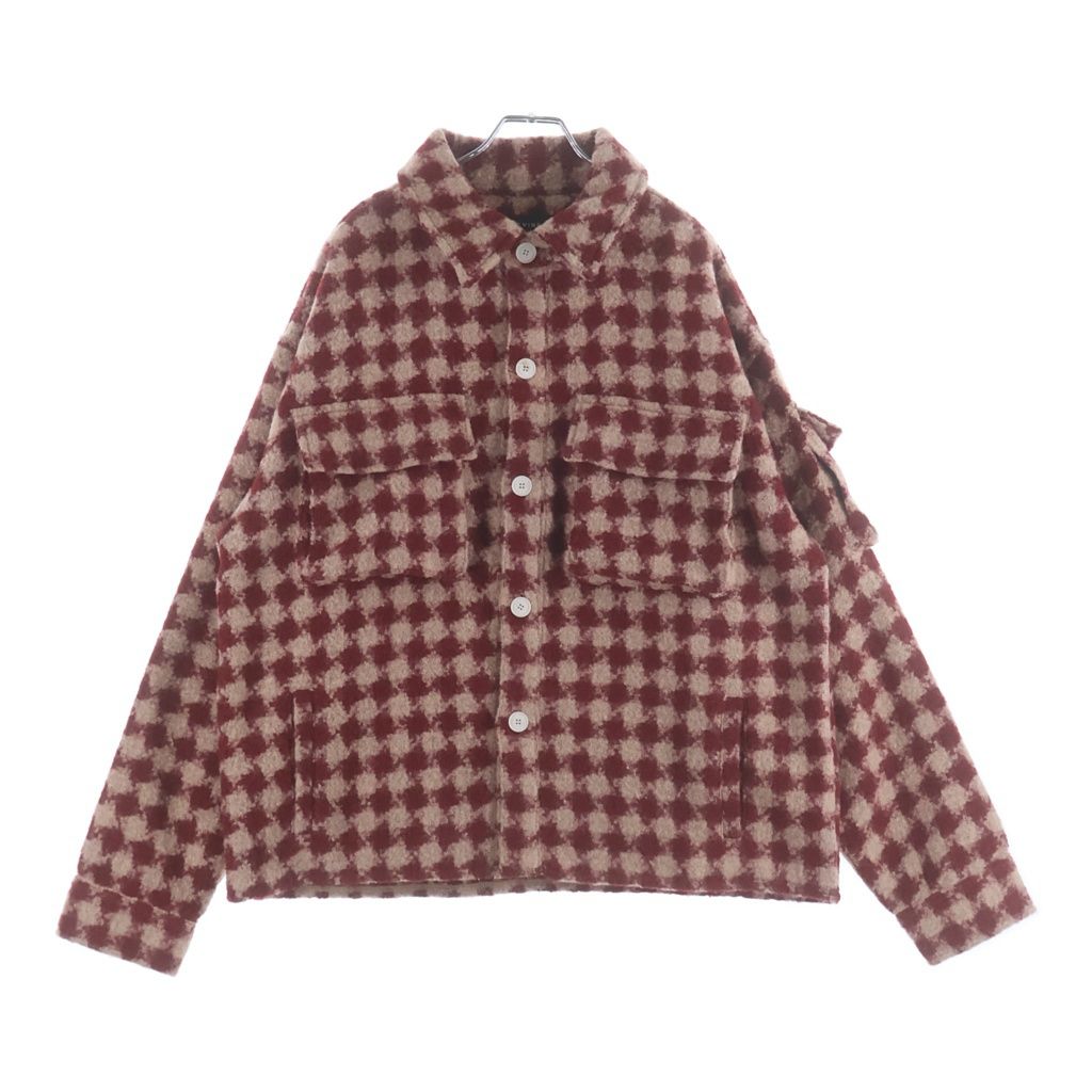 MLVINCE (メルヴィンス) MILITARY CHECK JACKET ミリタリー チェック
