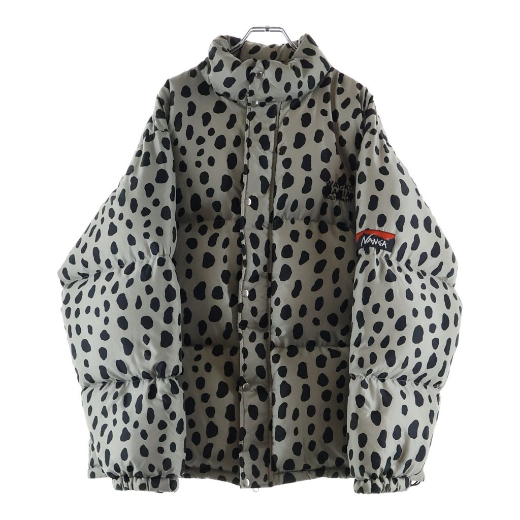 WACKO MARIA (ワコマリア) 24AW ×NANGA LEOPARD DOWN JACKET ナンガ