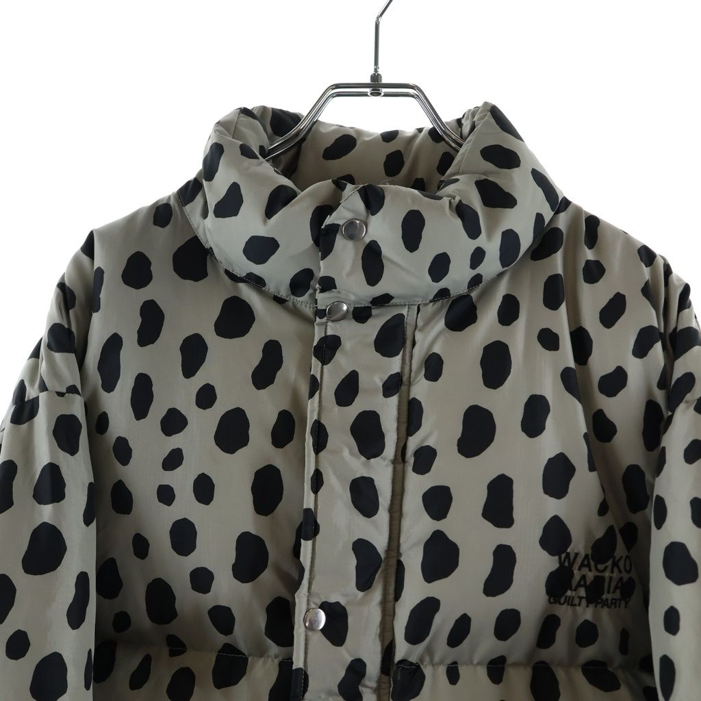 WACKO MARIA (ワコマリア) 24AW ×NANGA LEOPARD DOWN JACKET ナンガ