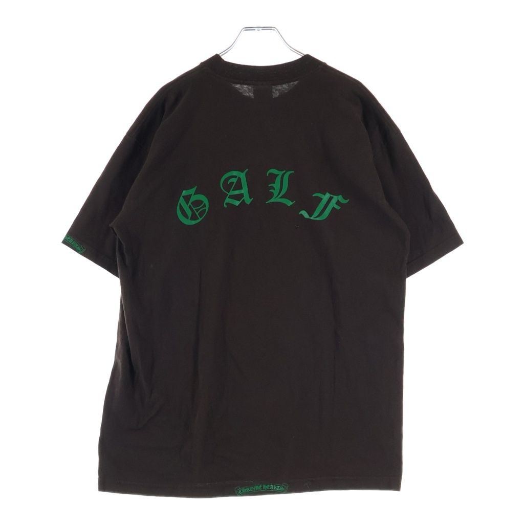 CHROME HEARTS (クロムハーツ) OLD GALF スクロールラベルプリント Tシャツ カットソー