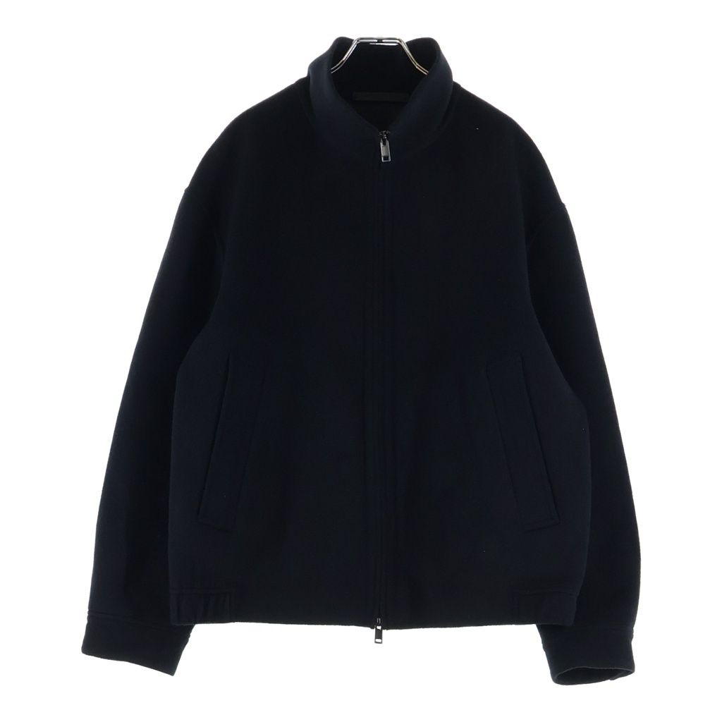 theory (セオリー) ST CLR JKT DFW_NEW DIVIDE GC ウール ジップアップ ジャケット ブルゾン ブラック