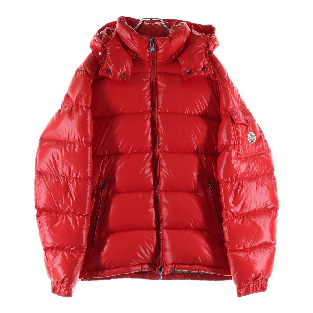 MONCLER (モンクレール) 17AW MAYA マヤ フーデッド ジップアップ ダウンジャケット レッド C20914036605 68950