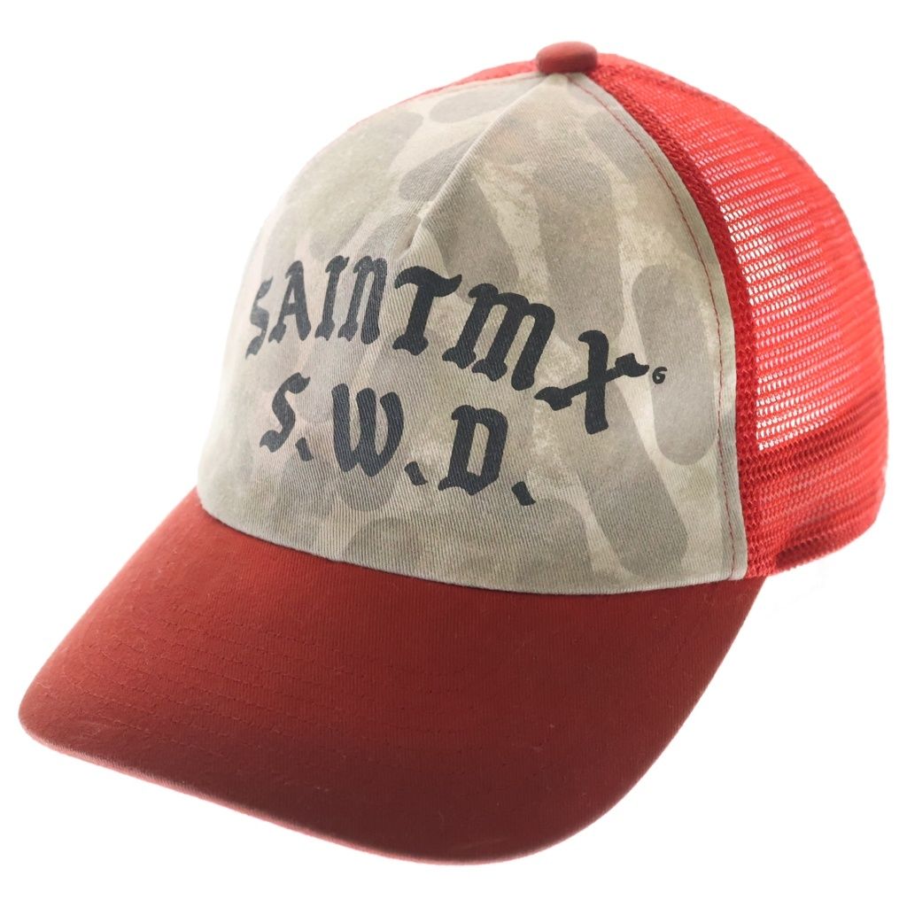 SAINT MICHAEL (セントマイケル) 24SS SAINTMS CAP フロントロゴ