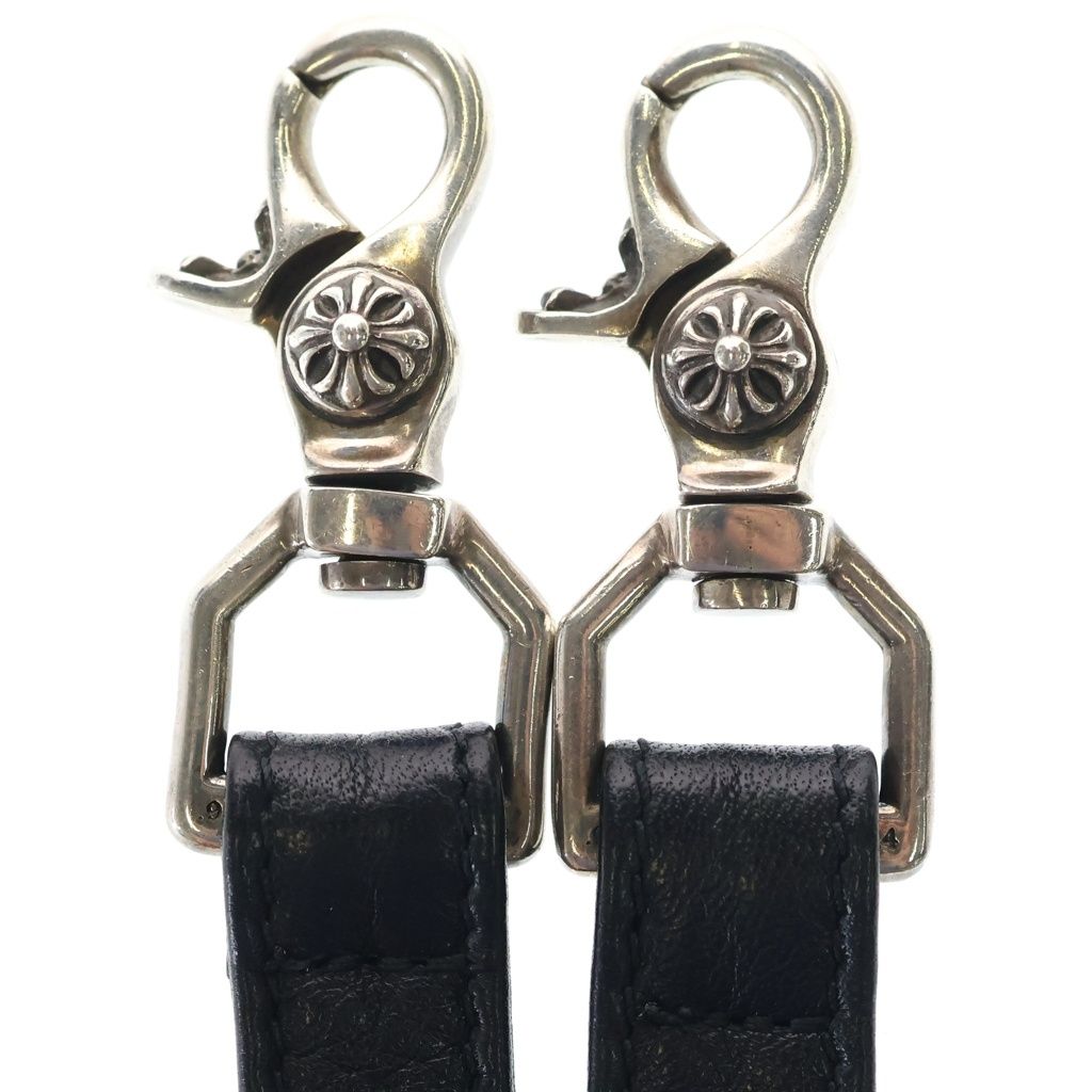 【激レア】クロムハーツ ガンスリンガー Wクリップ スイベル ストラップ CHROME HEARTS (クロムハーツ) GUNSLINGER 2CLIP SWIVEL STRAP ガン