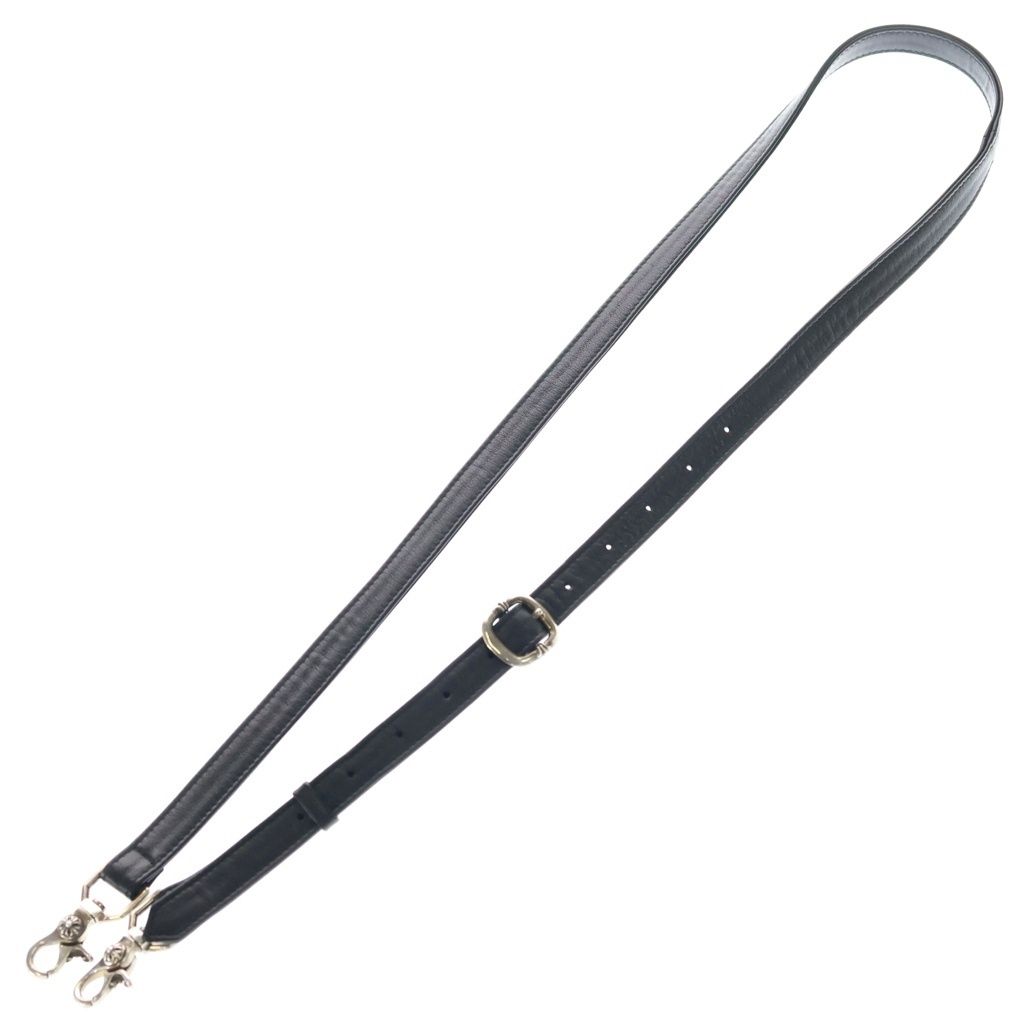 CHROME HEARTS (クロムハーツ) GUNSLINGER 2CLIP SWIVEL STRAP ガンスリンガー 2クリップ スイベル ショルダーストラップ ブラック