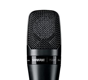 【中古】 SHURE スタジオ ボーカル用マイクロホン PGA27LC