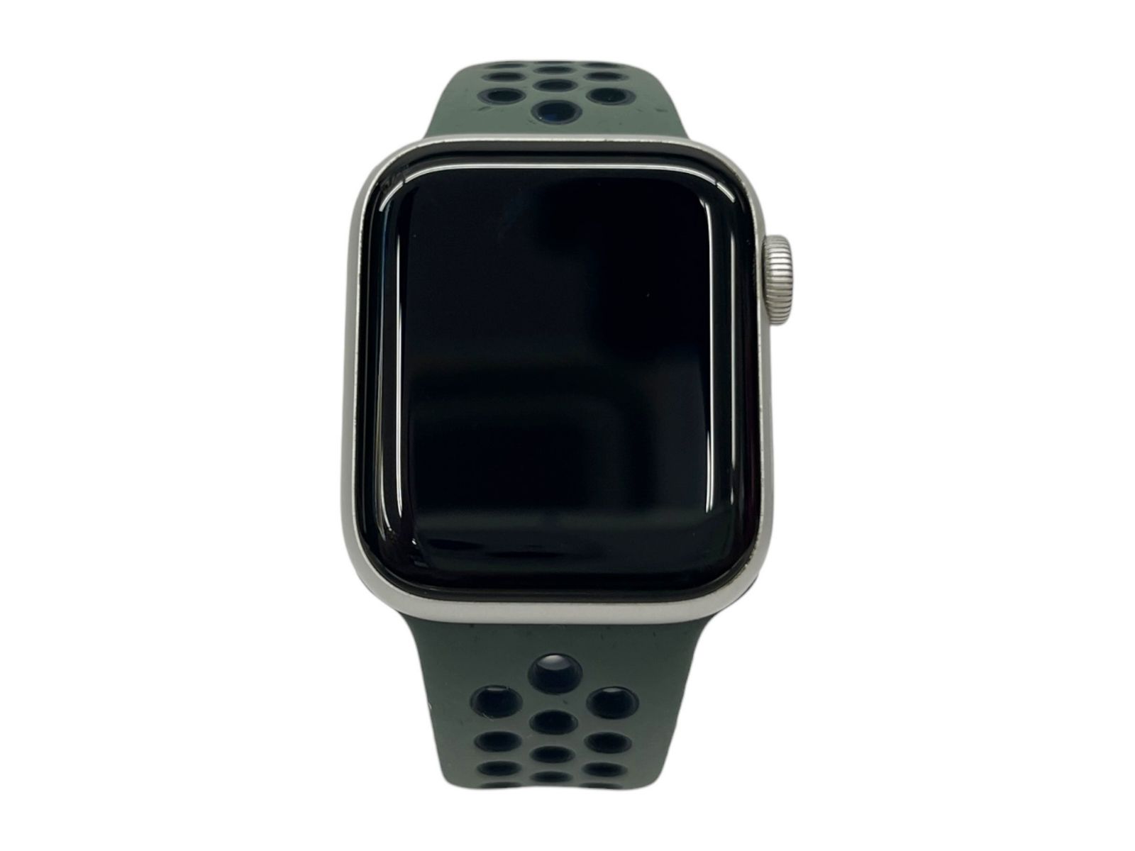 Apple (アップル) 第2世代 Apple Watch SE 40mm GPSモデル アップルウォッチ MRTT3J/A・MUUW3FE/A シルバー×カーキNikeスポーツバンド 家電/028