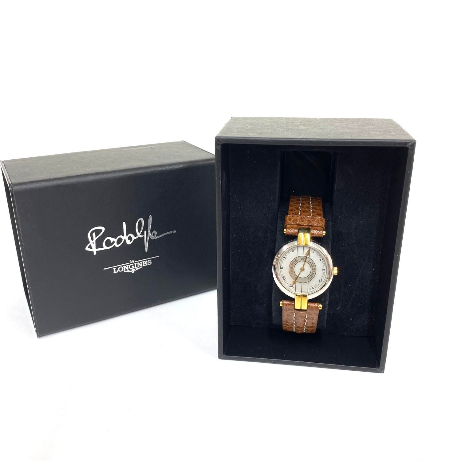 【★加古川物流】中古 ジャンク 不動品 LONGINES ロンジン RODOLPHE ロドルフ 腕時計 ウォッチ ステンレススチール [3091･970]：【131】