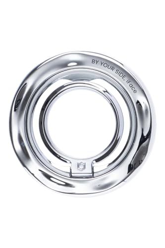iFace BeBling Wave MagSafe対応 スマホリング MagSynq Ring Holder (シルバー)【アイフェイス ビーブリング マグセーフ マグネット式 リング 角度調整可能 スマホスタンド機能 落下防止 iphon 83e58433