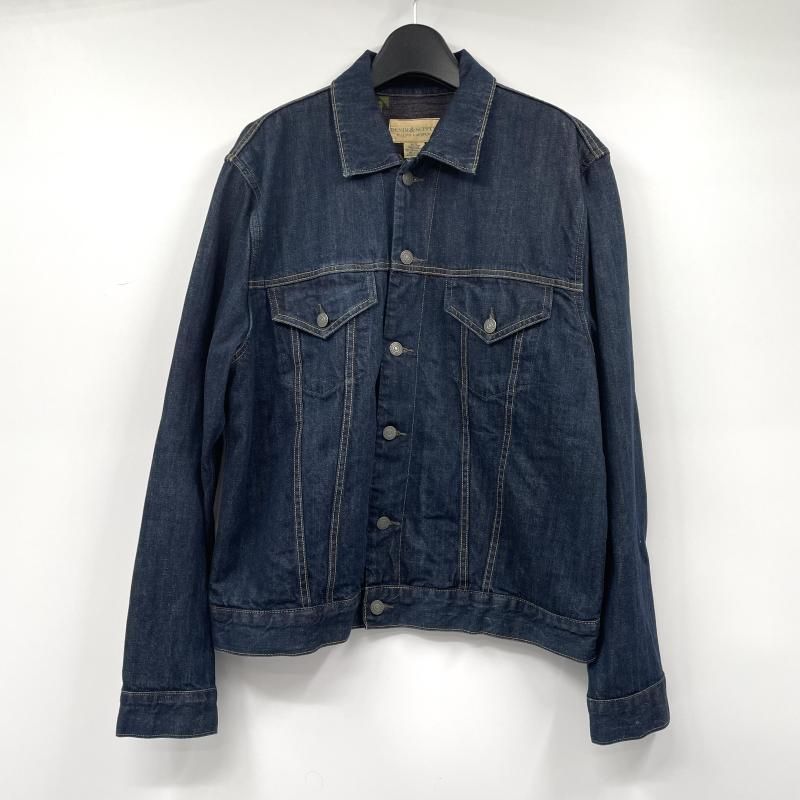 【中古】DENIM＆SUPPLY RALPH LAUREN 裏地総柄デニムジャケット サイズXL インディゴ デニム＆サプライ ラルフローレン[17]