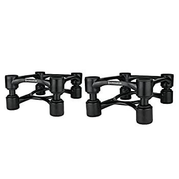 【中古】 IsoAcoustics スピーカースタンド Aperta Black ブラックカラーモデル ペアセット