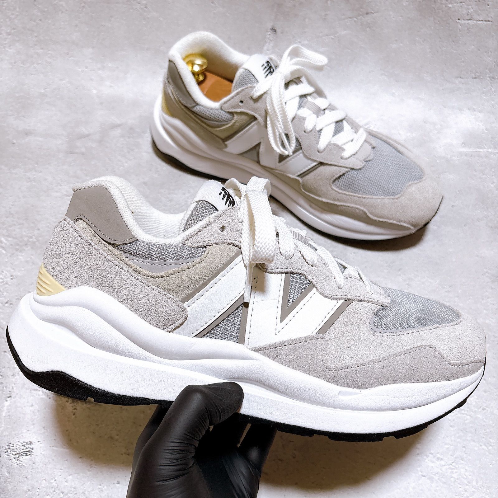 新品定価（参考） ¥15,400 New Balance M5740CA GRAY 27cm