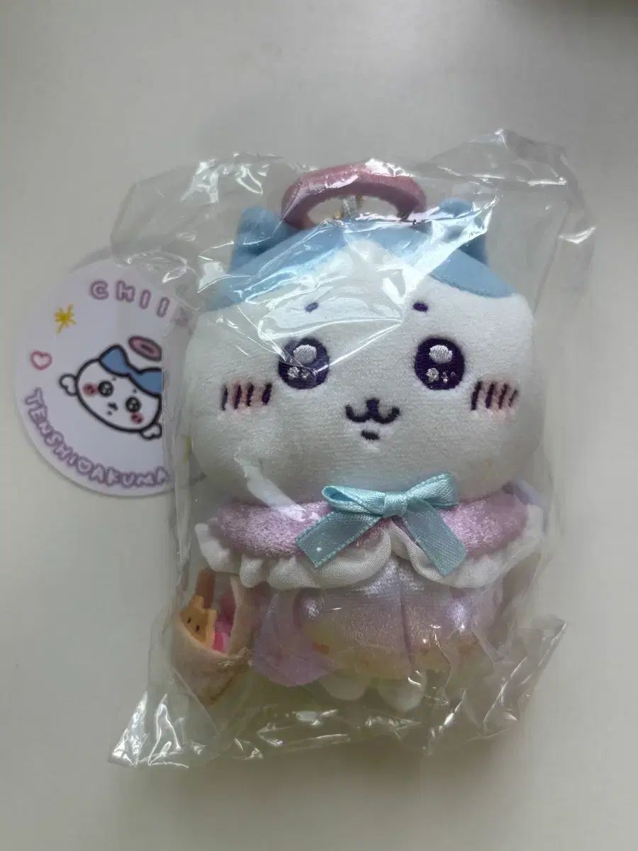 未開封現物 ちいかわマーケット ハチワレ 天使 マスコット 羊品