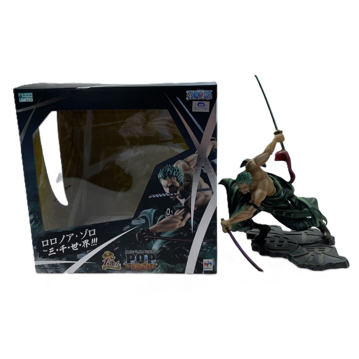 メガハウス P.O.P SA-MAXIMUM” ロロノア・ゾロ Ver. 三・千・世・界!!! フィギュア 開封品