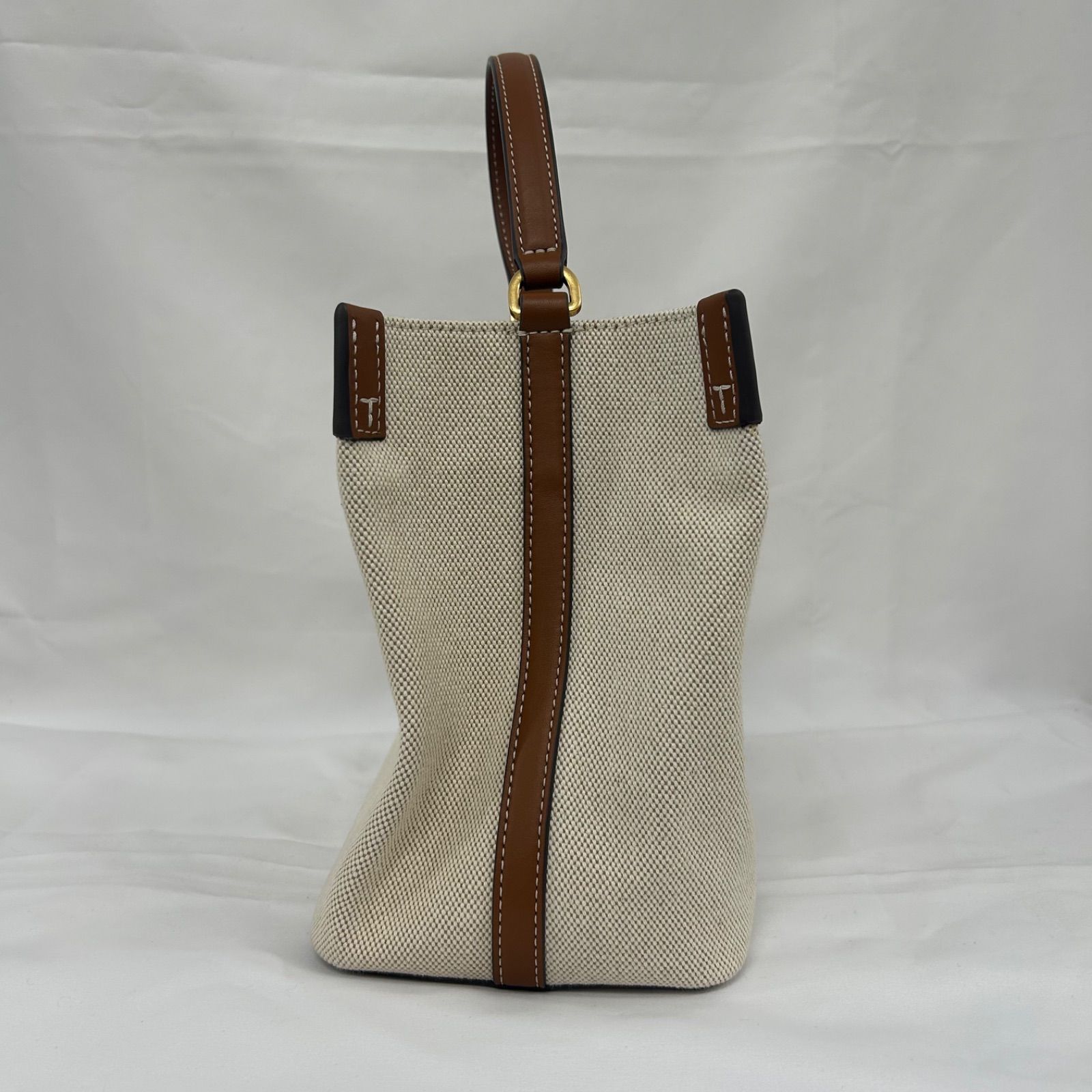 KT02 Tory Burch トリーバーチ Blake Canvas Bucket Bag ブレイク 