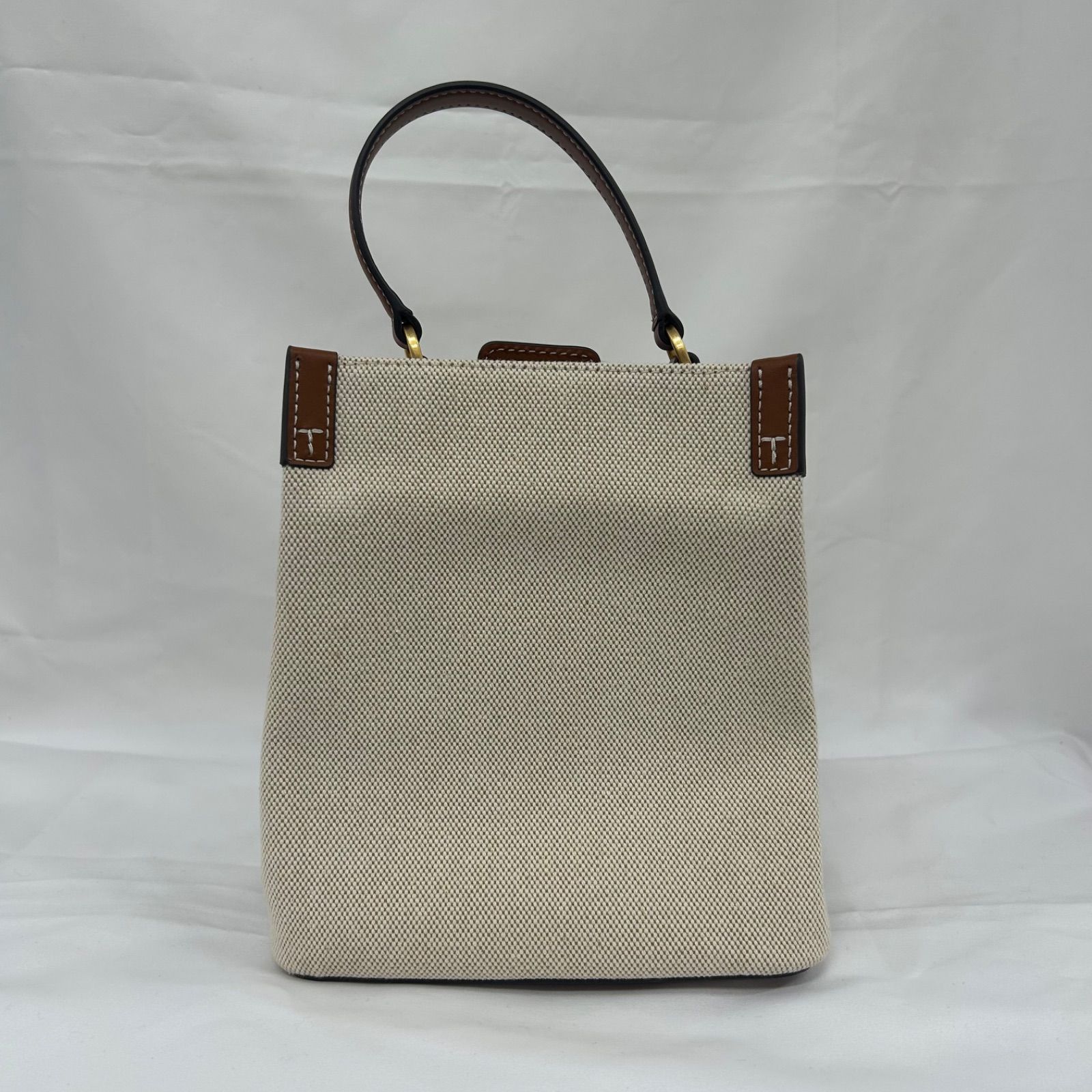 KT02 Tory Burch トリーバーチ Blake Canvas Bucket Bag ブレイク 
