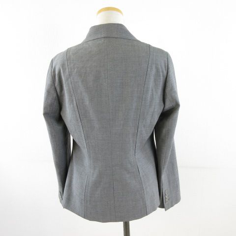 タルボット TALBOTS PETITES テーラードジャケット 長袖 グレー 4P 
