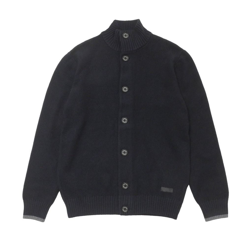 ■未使用品■BLACK LABELCRESTBRIDGE ブラックレーベル・クレストブリッジ カーディガン サイズL ハイネック ニット 20260304/RA7986