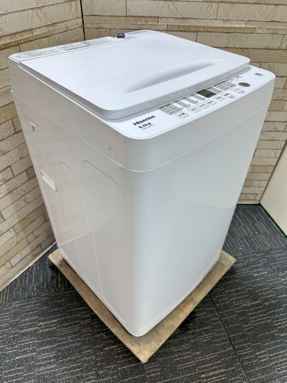 高年式】大阪送料無料☆3か月保障付き☆洗濯機☆ハイセンス☆6kg☆2025