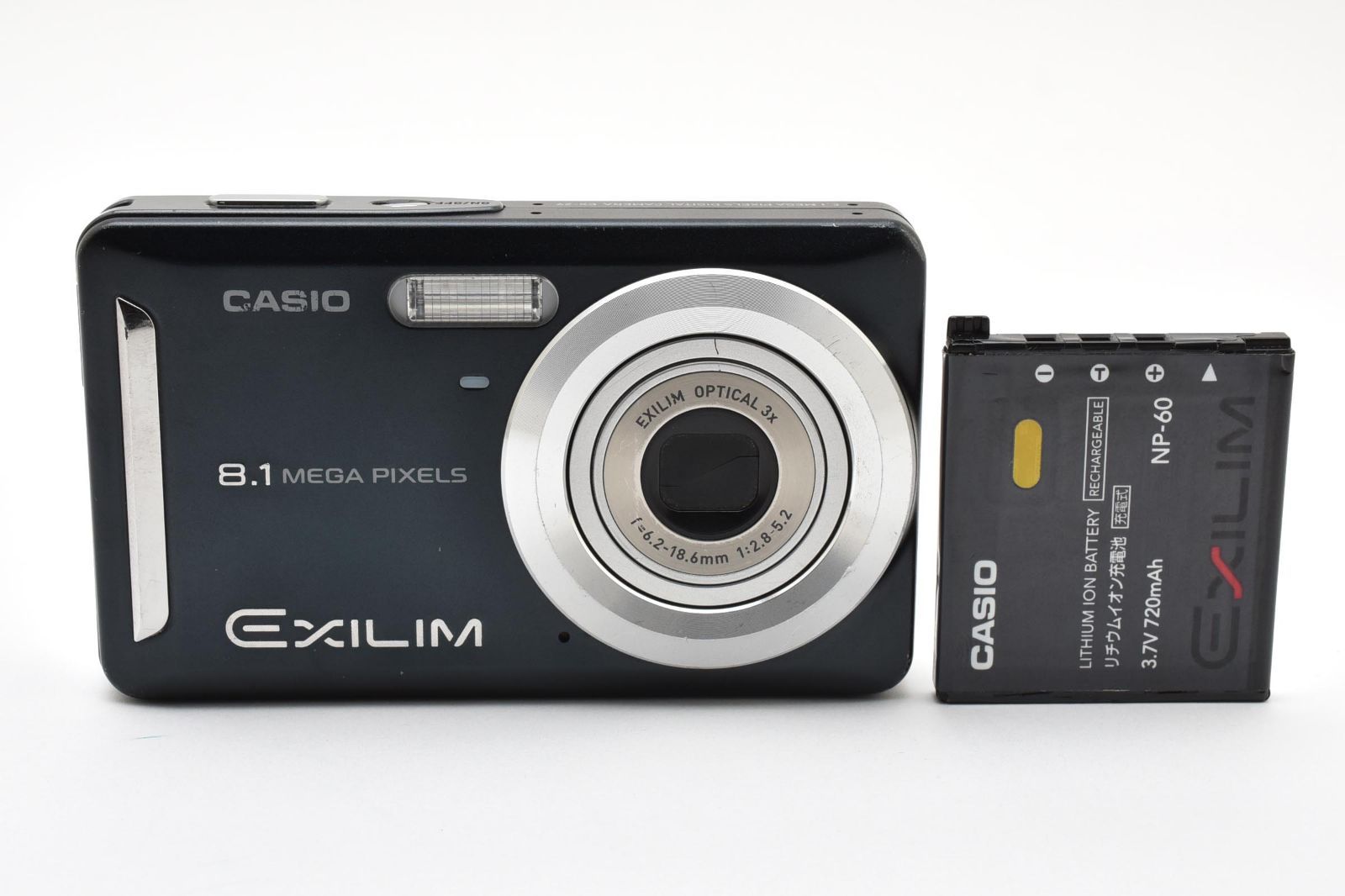 6820 【並品】 Casio Exilim Ex-Z9 Compact Digital Camera 動作確認済 コンパクトデジタルカメラ