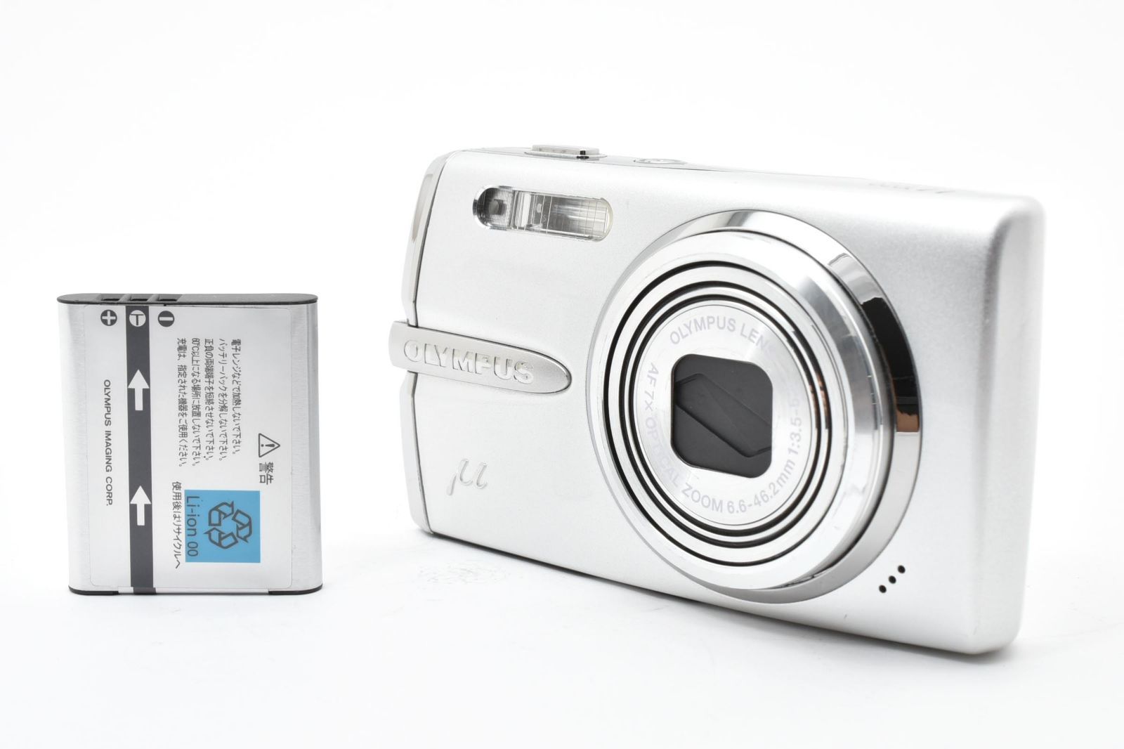 6834 【並品】 Olympus Μ-1020 Compact Digital Camera 動作確認済 オリンパス コンパクトデジタルカメラ
