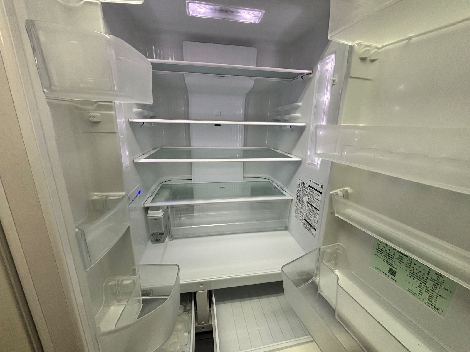 ◇Panasonic 冷蔵庫 451L フレンチドア NR-FVF455-W - メルカリ