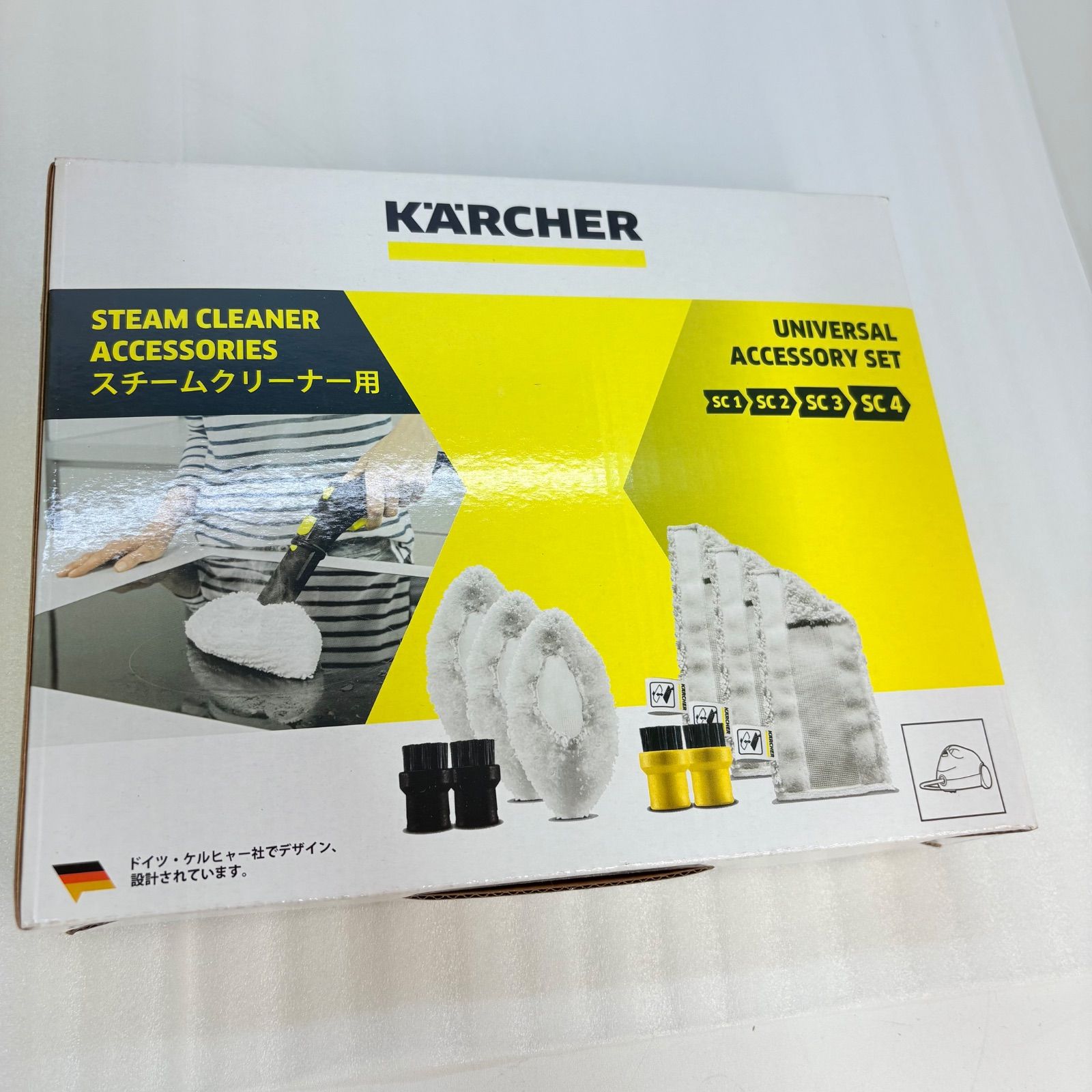 【お得なセット・未使用】ケルヒャー スチームクリーナー SC JTK 20 アクセサリーセット付 ?
