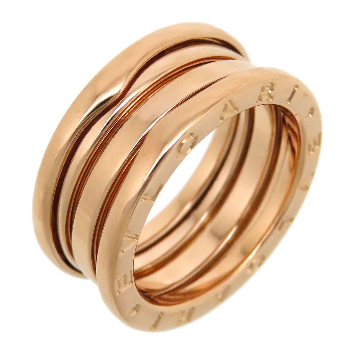 ブルガリ ビーゼロワン リング S #54 335935 750 (K18PG） レディース BVLGARI【中古】 【ジュエリー】