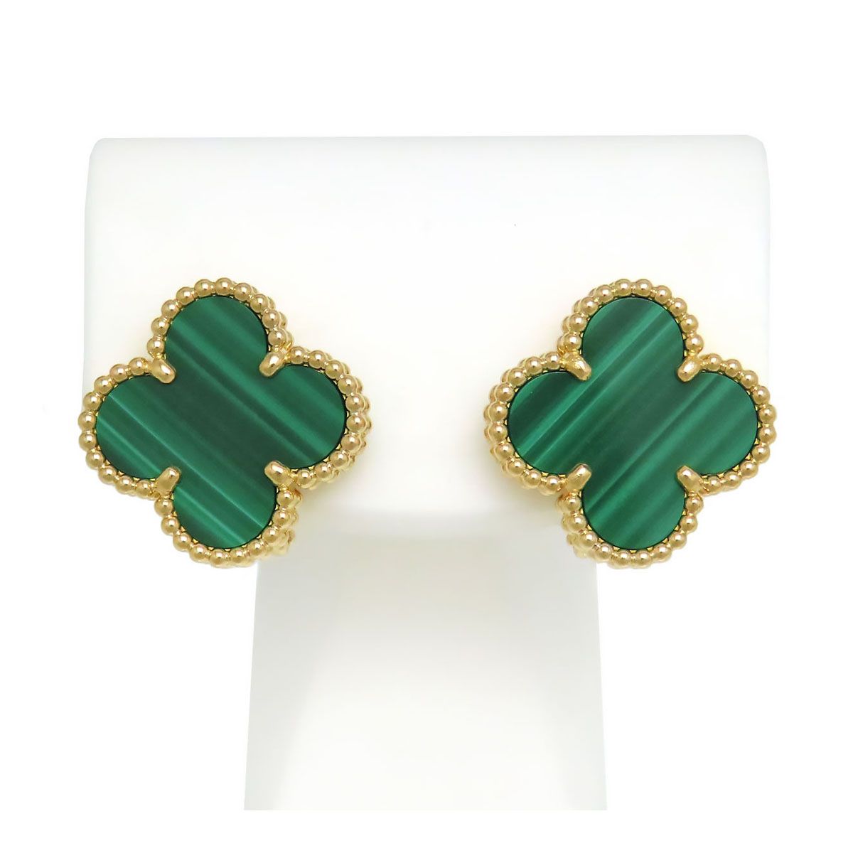 ヴァンクリーフ＆アーペル ヴィンテージ アルハンブラ ピアス VCARO3QL00 Au750 (K18YG) レディース Van Cleef & Arpels【中古】 【ジュエリー】 350,496円