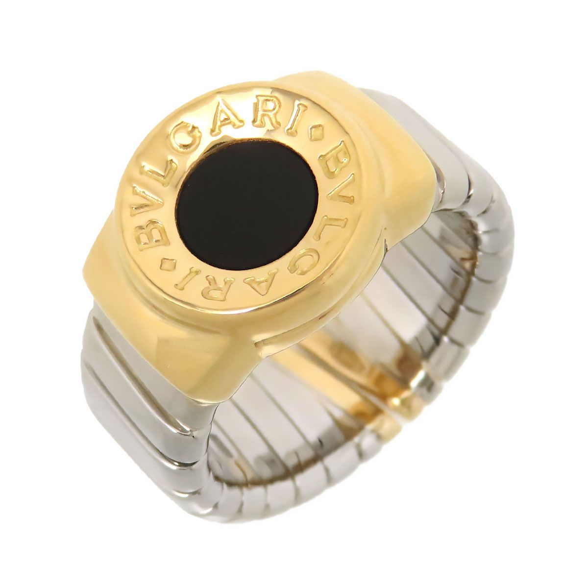ブルガリ ブルガリブルガリ トゥボガス リング #13 750 (K18YG) STEEL レディース BVLGARI【中古】 【ジュエリー】