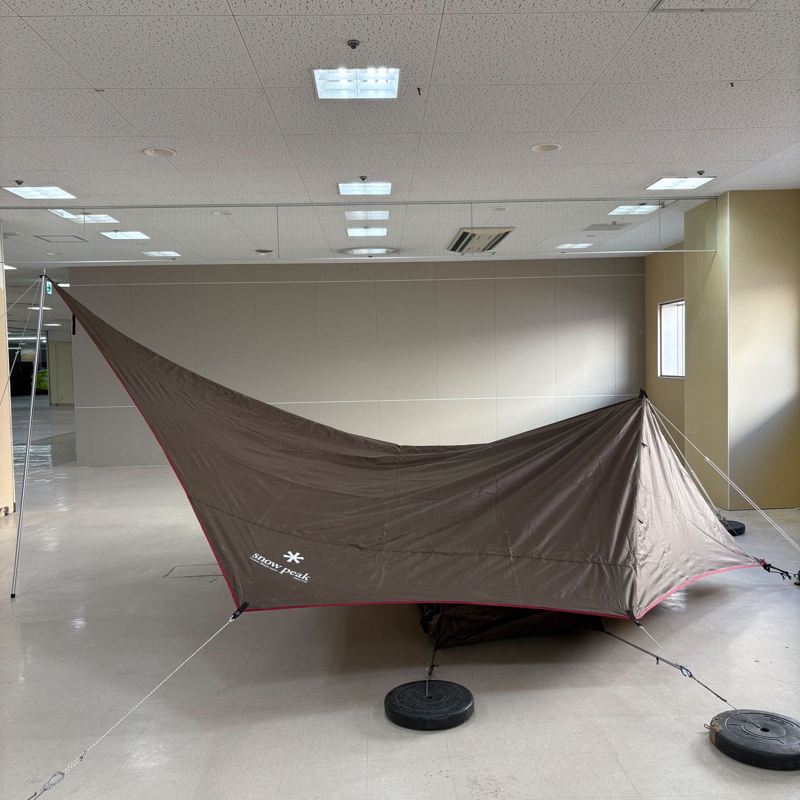 【利用1回のみ】スノーピーク ヘキサイーズ１ 別売グランドシート付き 美品 ID2020